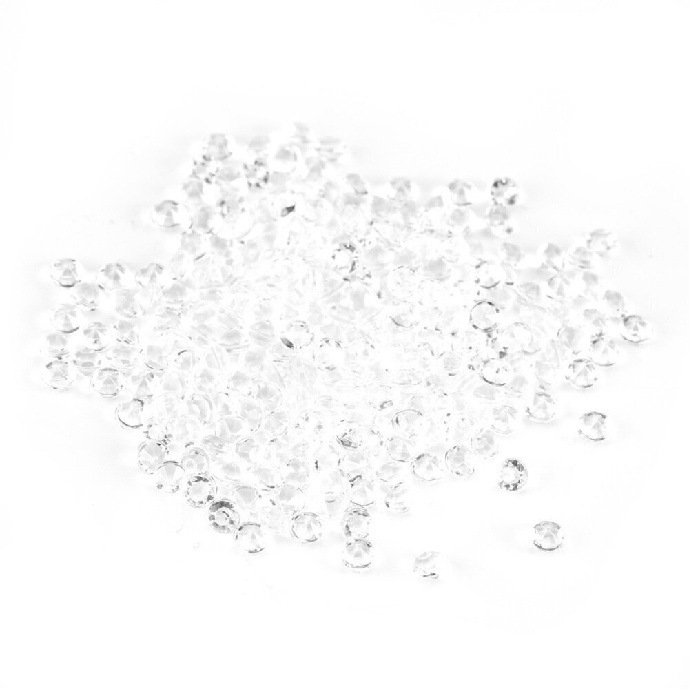 3158 3000Pcs/Bag 3mm Acrylic Beads Clear Crystal Acrylic Bead Acrylic